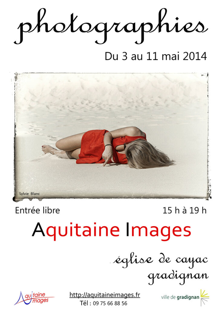 Exposition photographique Aquitaine Images 2014 du 3 au 11 mai à l'église de Cayac de Gradignan